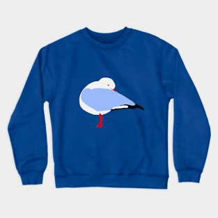 Preening Seagull Crewneck Sweatshirt